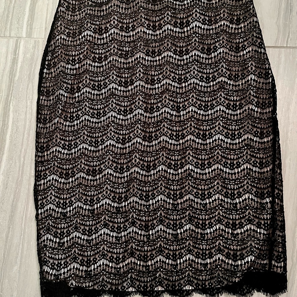 AnnTaylor Beaded Lace Skirt
